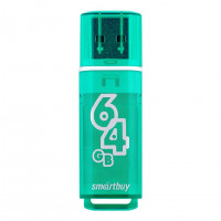 USB флеш накопитель Smartbuy 64GB Glossy series Green (SB64GBGS-G)