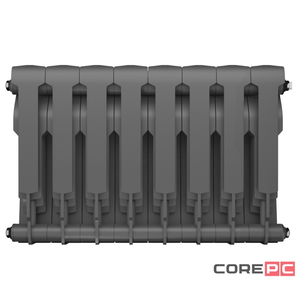 Радиатор Royal Thermo BiLiner 350 /Silver Satin - 8 секц.