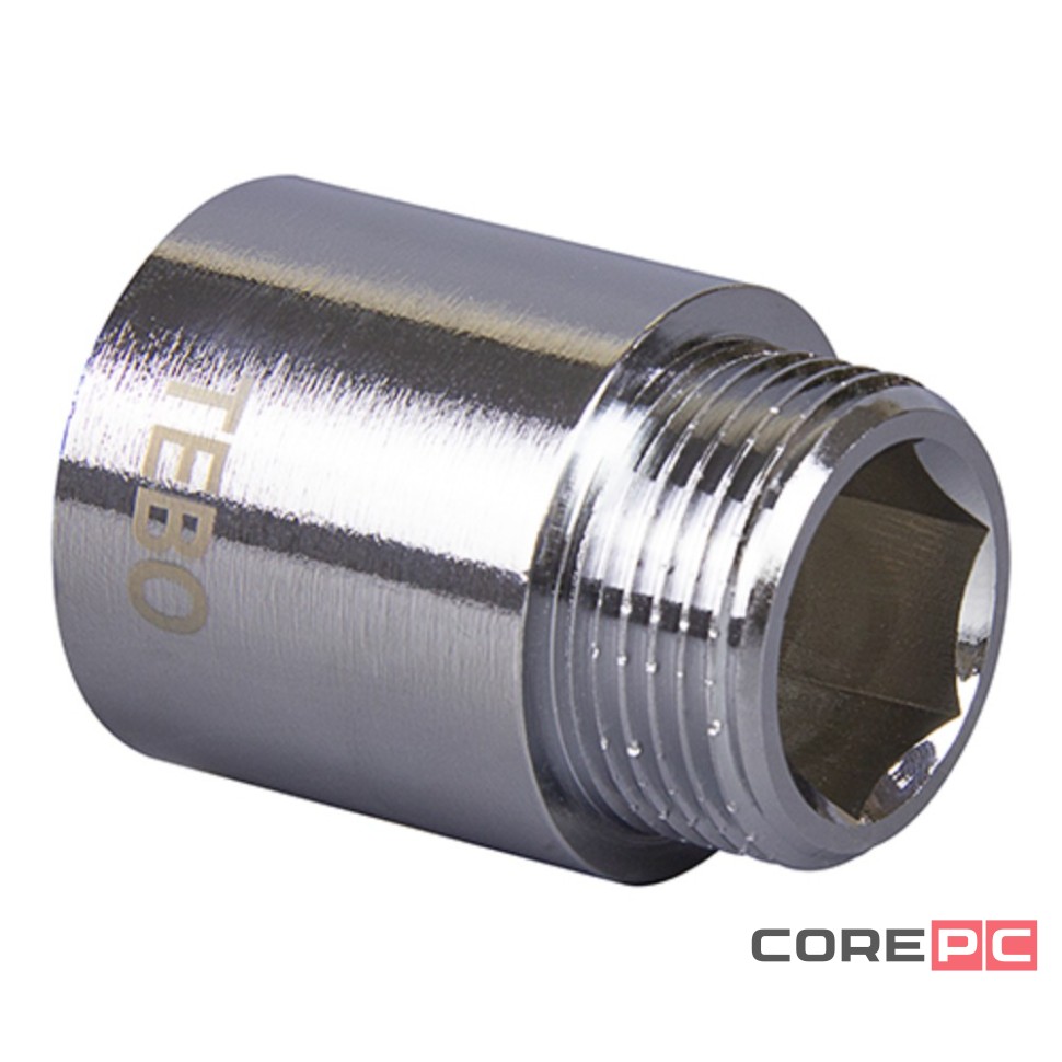 Удлинитель TEBO хромированный ВР/НР 1/2quot;x10 мм (75/600)