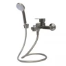 Смеситель для ванны MIXLINE МЛ16-01Г, рычажное управление, цвет графит