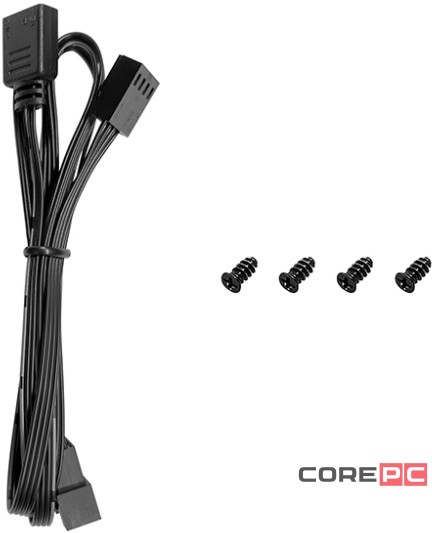 Вентилятор для корпуса Deepcool FL12 SE ARGB Black