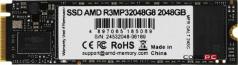 Твердотельный накопитель AMD 2000 Gb Radeon R3 Series (R3MP32048G8)