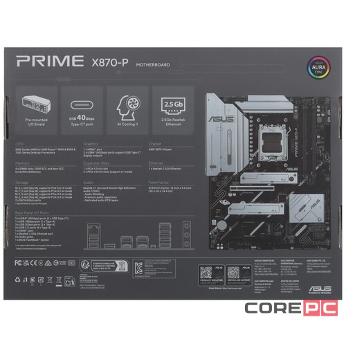 Материнская плата ASUS PRIME X870-P (90MB1IT0-M0EAY0)