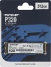 Твердотельный накопитель Patriot 512 Gb P320 (P320P512GM28)