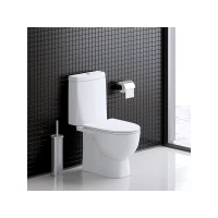 Унитаз компакт Sanita luxe WC.CC/Fest/2-DM/WHT.G/S1 с сиденьем, микролифт, цвет белый