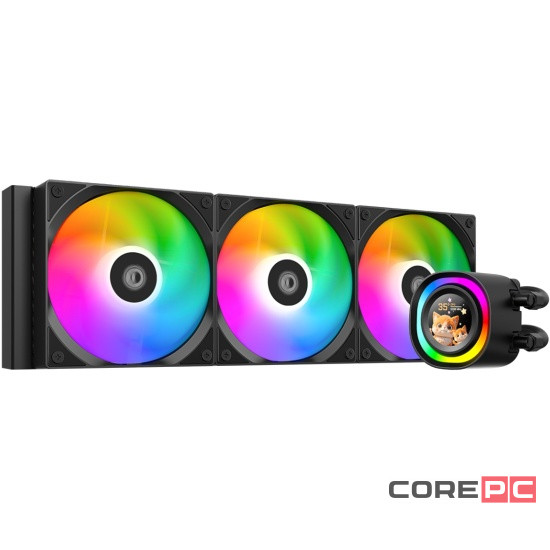 Система жидкостного охлаждения для процессора ID-COOLING FX360 LCD ARGB Black