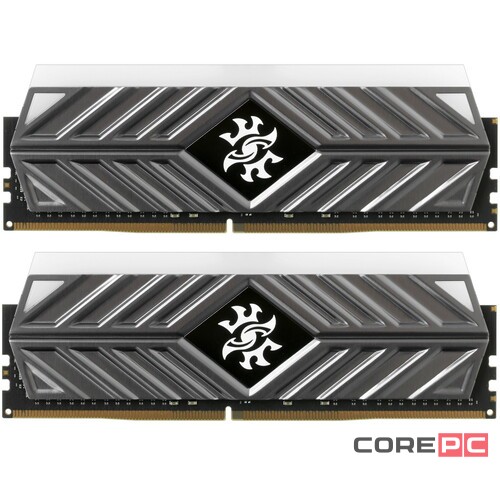 Оперативная память 16 Gb 3200 MHz ADATA XPG SPECTRIX D41 RGB Grey (AX4U32008G16A-DT41)