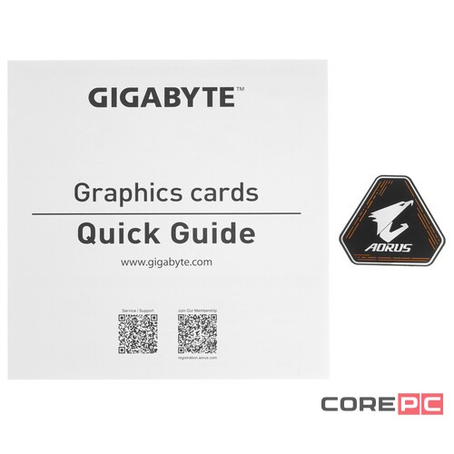 Видеокарта Gigabyte (GV-N406TAORUS E-8GD) GeForce RTX 4060 Ti 8GB AORUS ELITE