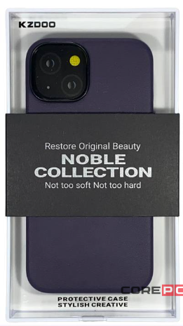 Накладка для i-Phone 14 K-Doo Noble кожаная фиолетовый