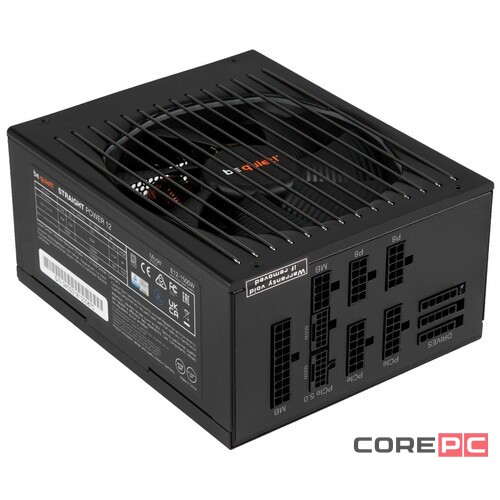 Блок питания Be Quiet! 1500W STRAIGHT POWER 12 BN340 16 Pin (PCIe 5.0 Connector Cable Details)
