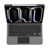 Чехол-клавиатура WIWU Magic Keyboard для Apple iPad 10.9/ iPad Air 11 (2024) русская раскладка (MK004) (черный)