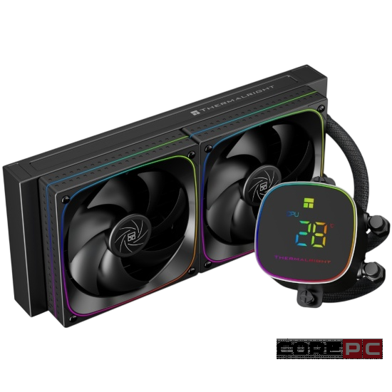Система жидкостного охлаждения для процессора Thermalright Frozen Horizon 240 Digital ARGB Black (TRFH240DAB)