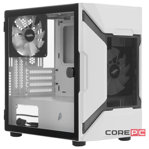 Компьютерный корпус 1STPLAYER DK D3-A TG RGB White (D3-A-WH-2G6P)