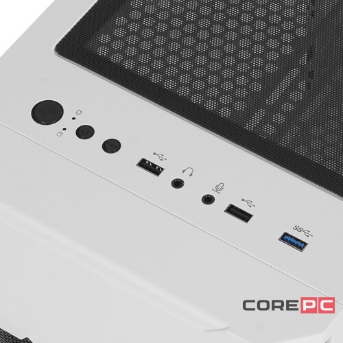 Компьютерный корпус 1STPLAYER DK D3-A TG RGB White (D3-A-WH-2G6P)