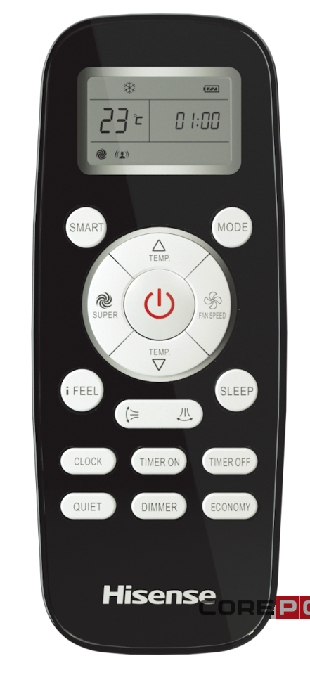 Инверторная сплит-система серии BLACK CRYSTAL DC Inverter AS-13UW4RYDTG03B (комплект)