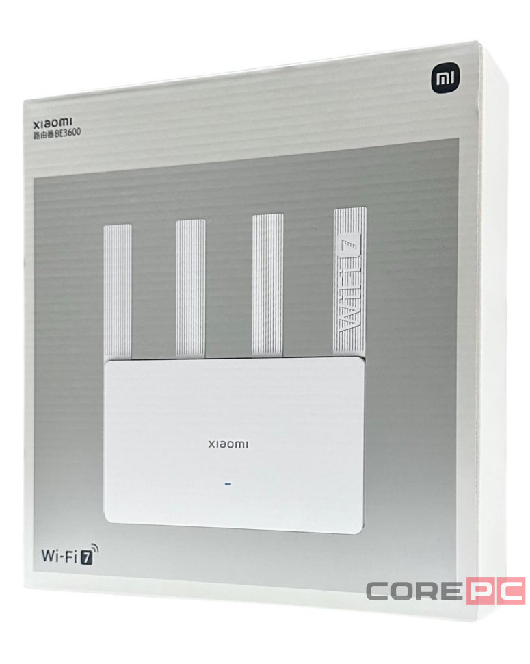 Wi-Fi роутер Xiaomi Router BE3600 Wi-Fi7 (Gigabit version) белый