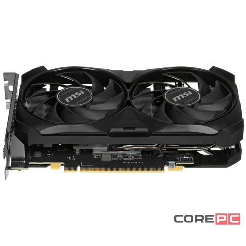 Видеокарта MSI (RTX 4060 Ti 8G VENTUS 2X BLACK E1 OC) GeForce RTX 4060 Ti 8GB VENTUS 2X BLACK E1 OC