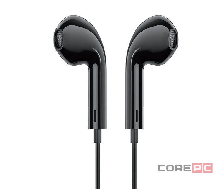 Стереонаушники Hoco M111 с микрофоном Lightning черные