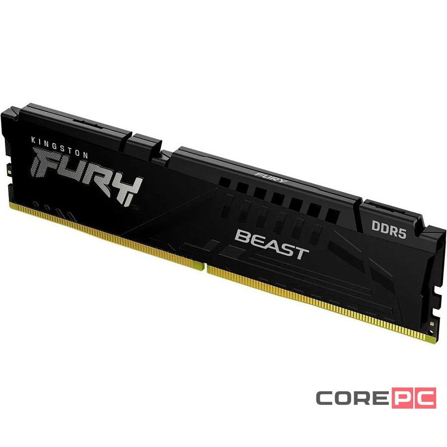 Оперативная память 16 Gb 6000 MHz Kingston FURY Beast Black (KF560C36BBE2-16)
