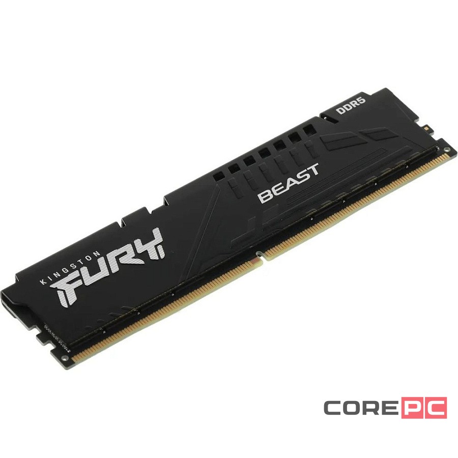 Оперативная память 16 Gb 6000 MHz Kingston FURY Beast Black (KF560C36BBE2-16)