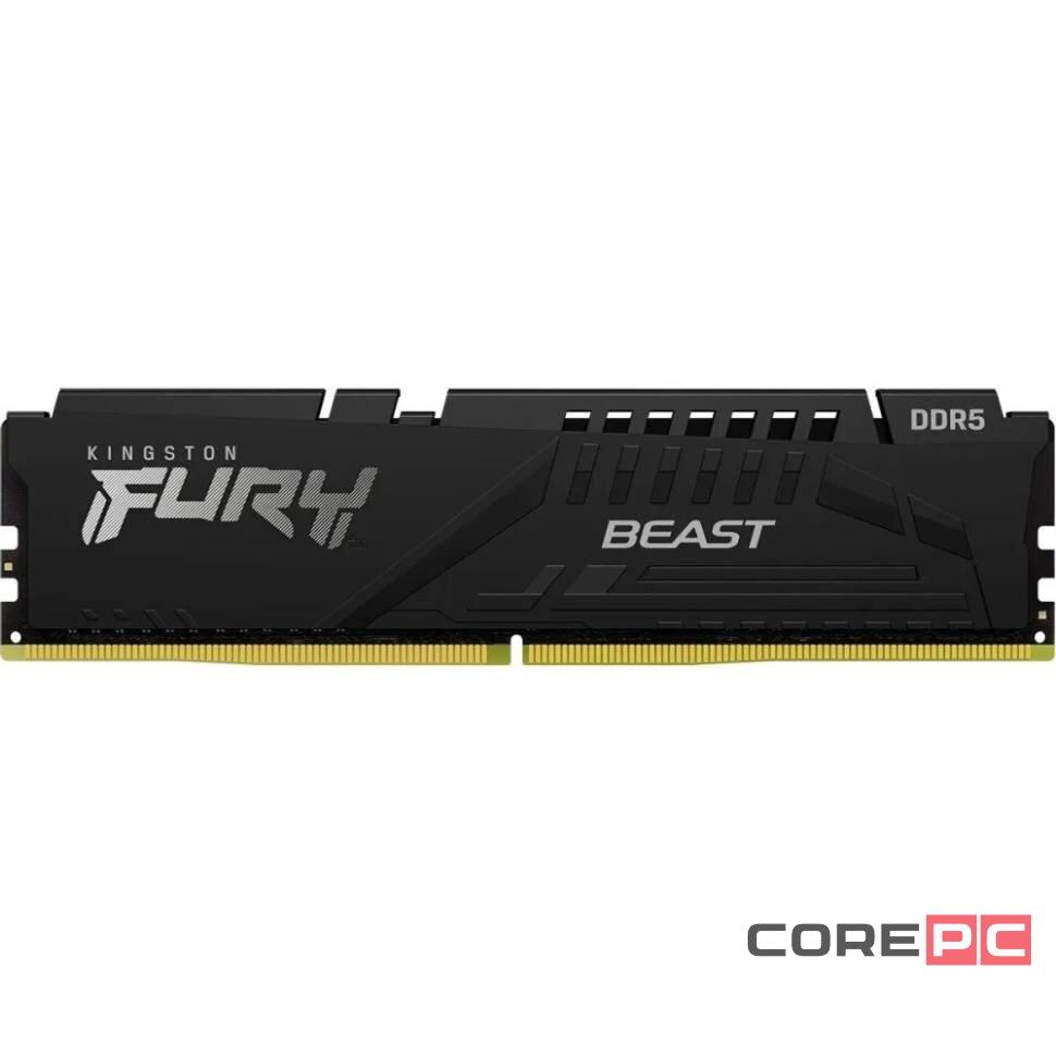 Оперативная память 16 Gb 6000 MHz Kingston FURY Beast Black (KF560C36BBE2-16)