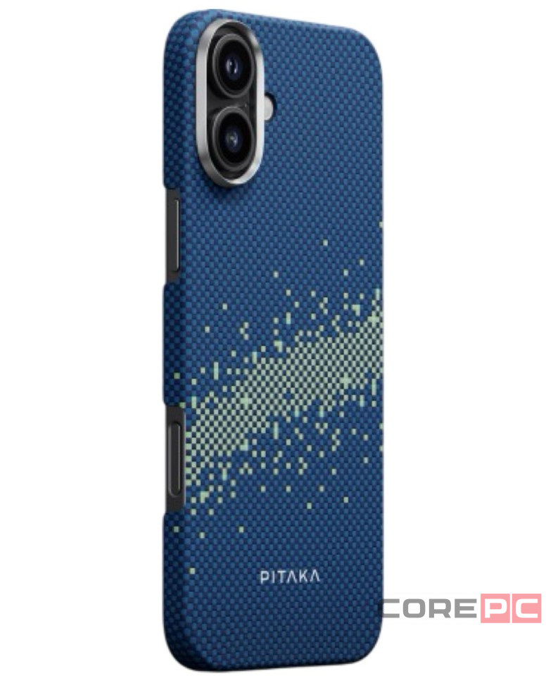 Накладка для i-Phone 16 6.1" Pitaka StarPeak Tactile Woven case (Milky way galaxy)