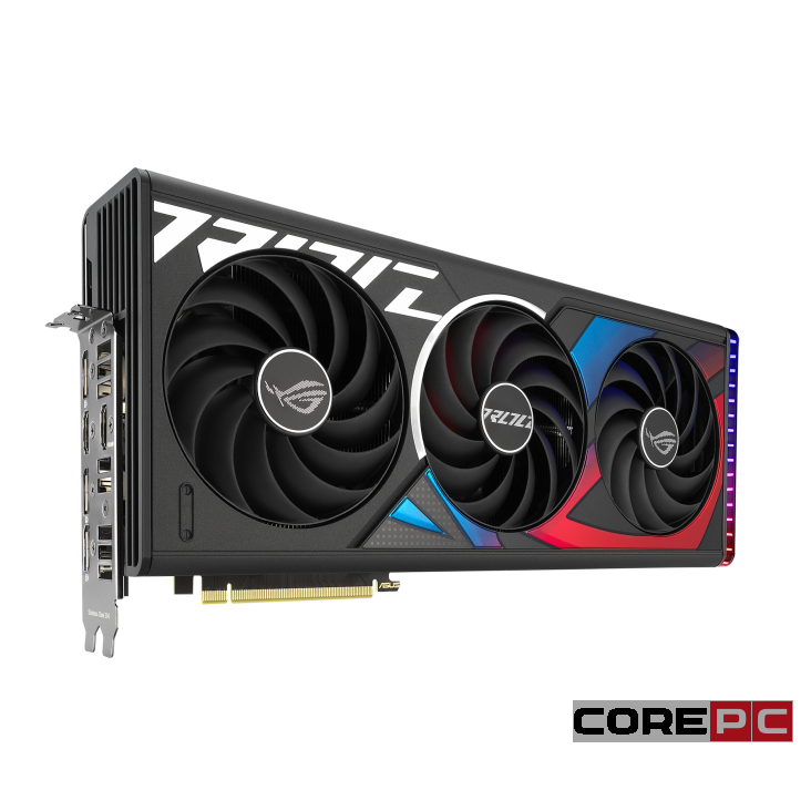 Видеокарта ASUS (ROG-STRIX-RTX4070TIS-O16G-GAMING) GeForce RTX 4070 TI SUPER 16GB ROG STRIX GAMING OC 90YV0KG0-M0NA00