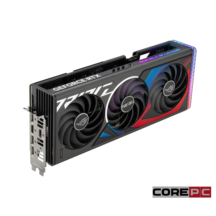 Видеокарта ASUS (ROG-STRIX-RTX4070TIS-O16G-GAMING) GeForce RTX 4070 TI SUPER 16GB ROG STRIX GAMING OC 90YV0KG0-M0NA00