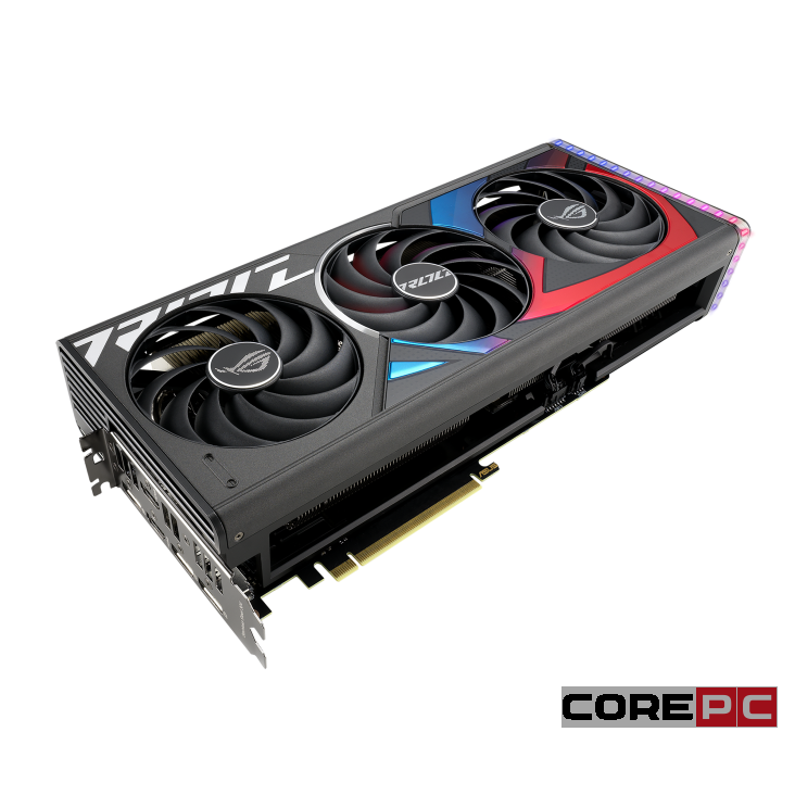 Видеокарта ASUS (ROG-STRIX-RTX4070TIS-O16G-GAMING) GeForce RTX 4070 TI SUPER 16GB ROG STRIX GAMING OC 90YV0KG0-M0NA00