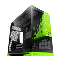 Компьютерный корпус Geometric Future Model 3 TG Green (1AM3NZGB00100)