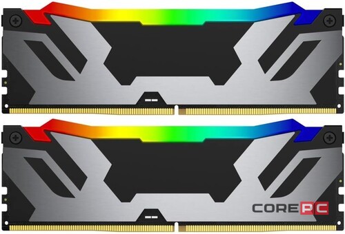 Оперативная память 96 Gb 6400 MHz Kingston FURY Renegade Silver/Black RGB (KF564C32RSAK2-96)