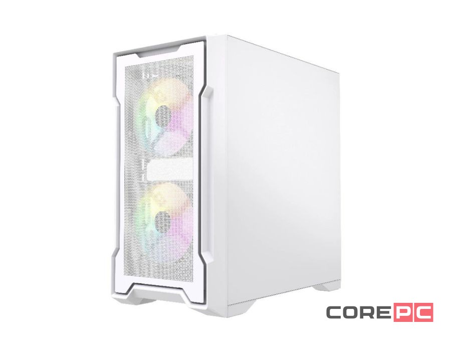 Компьютерный корпус Powercase Mistral Micro X3W ARGB TG White (CMMXW-A3)