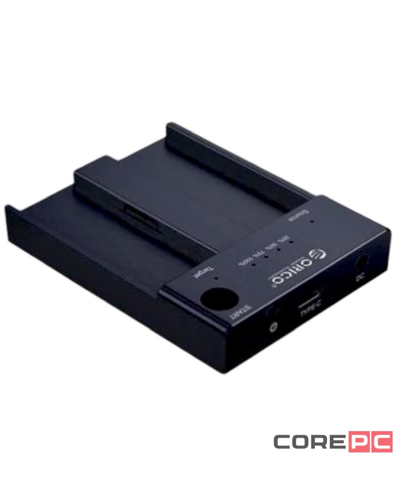 Дубликатор для 2 M.2 NVMe Orico M2P2-C3-C USB-C черный