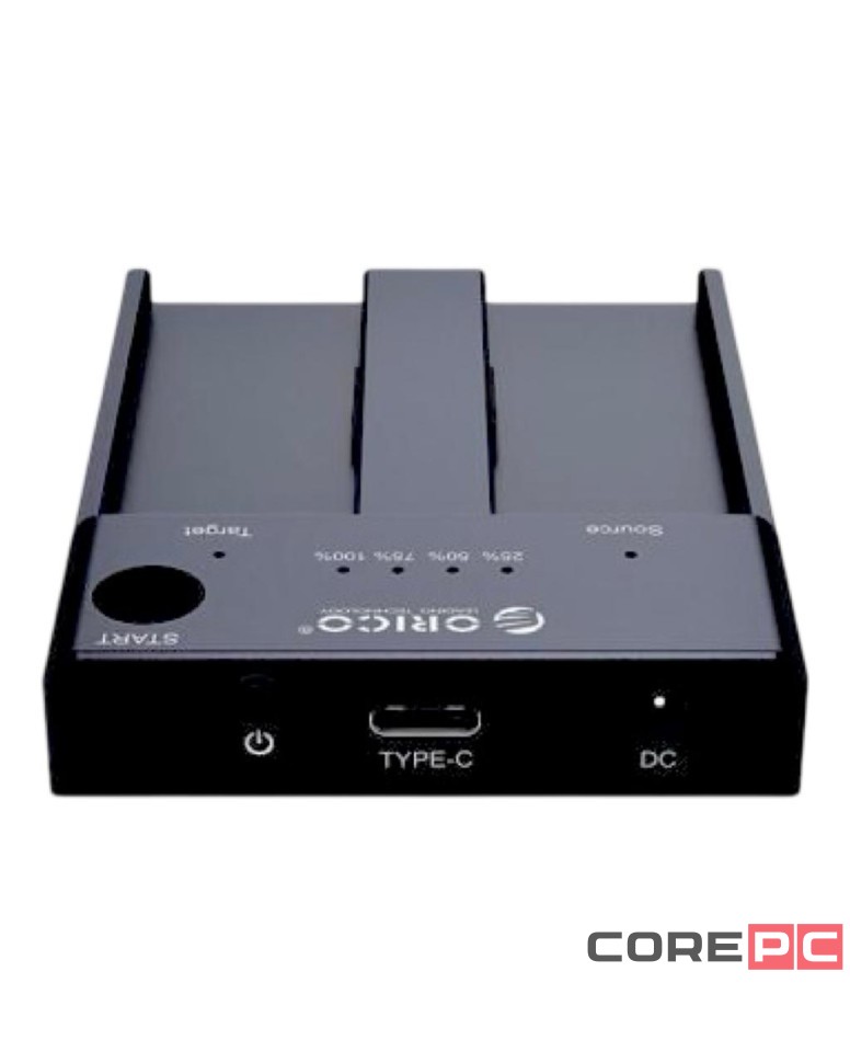 Дубликатор для 2 M.2 NVMe Orico M2P2-C3-C USB-C черный