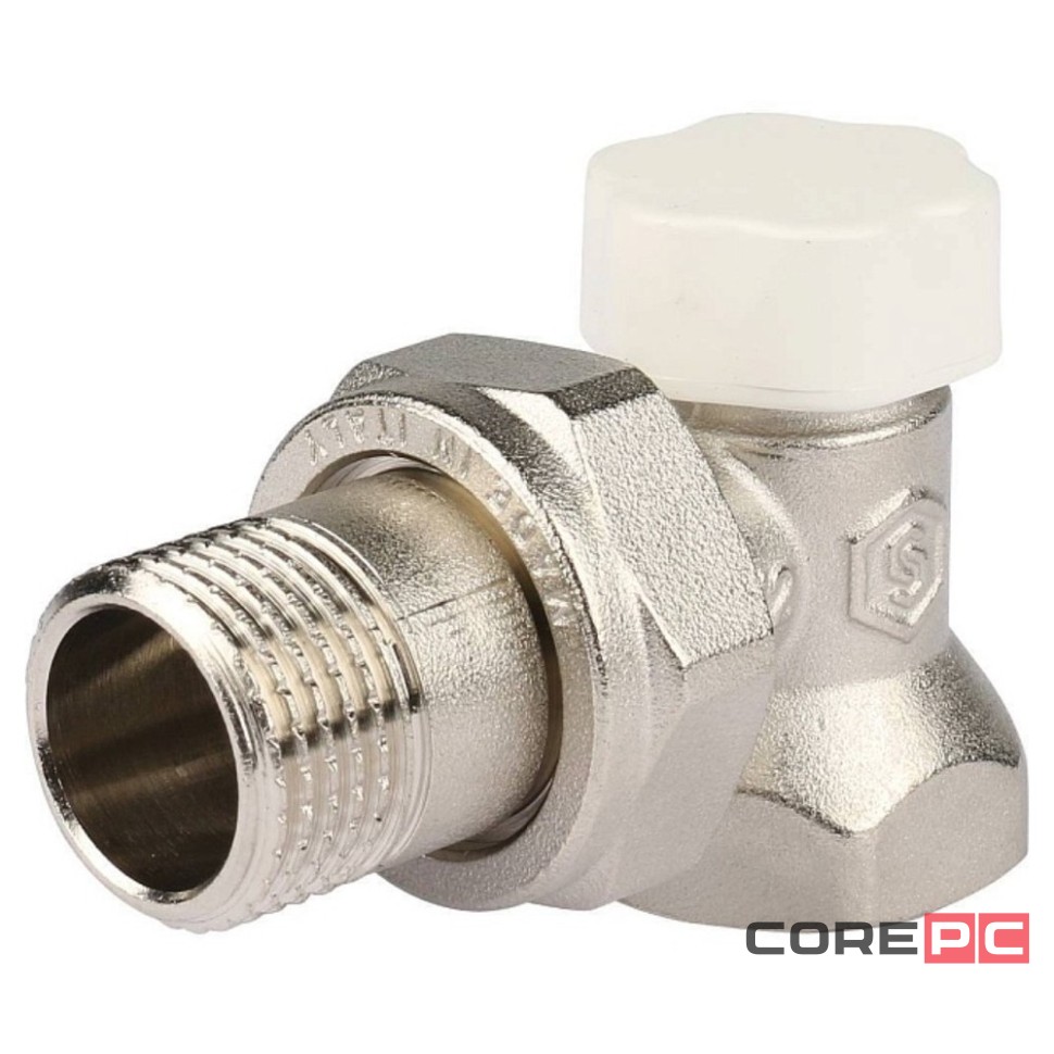 Клапан запорно-балансировочный, угловой 1/2quot;, STOUT SVL-1156-000015