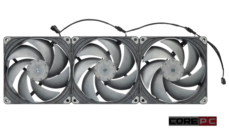 Комплект вентиляторов для корпуса PHANTEKS PH-F140T30 Black-Gray (PH-F140T30_BG_3P)