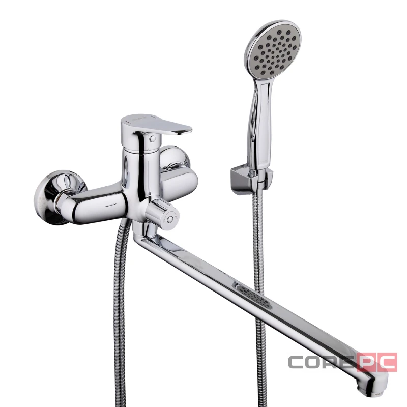 Смеситель для ванны и раковины Gappo G2236, рычажное управление, цвет хром