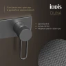 Смеситель для биде + гигиенический душ Iddis DUNGMV0i08, рычажное управление, цвет графит матовый