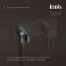 Смеситель для биде + гигиенический душ Iddis DUNGMV0i08, рычажное управление, цвет графит матовый