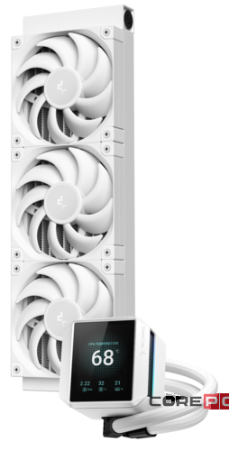 Система жидкостного охлаждения для процессора Deepcool MYSTIQUE 360 WH ARGB White (R-LX360-WHDSNMCP-G-1)