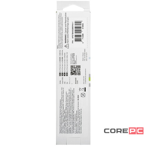 Твердотельный накопитель Apacer 2000 Gb (AP2TBAS2280P4X-1)