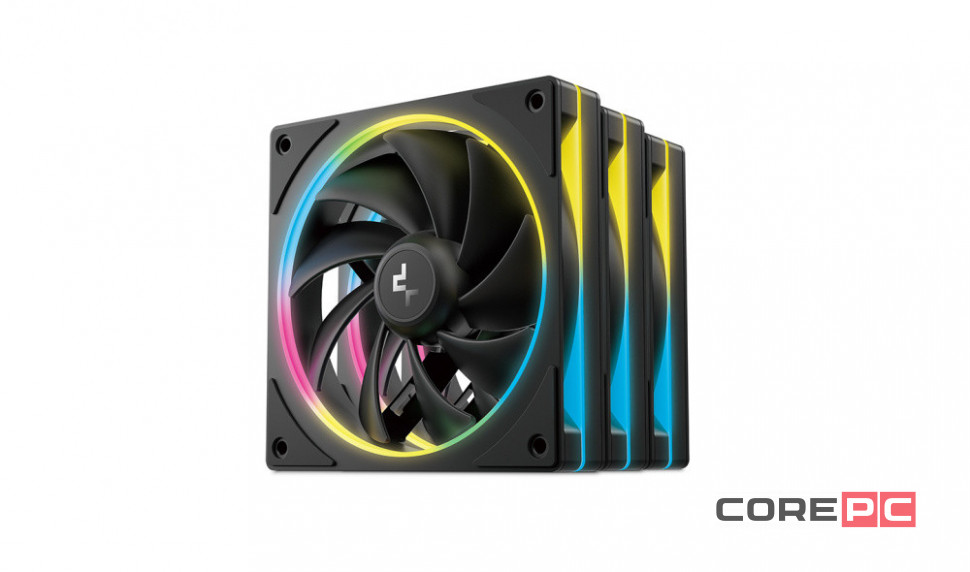 Комплект вентиляторов для корпуса Deepcool FL12 SE 3 IN 1 ARGB Black BOX