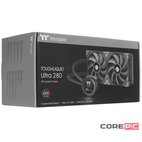 Система жидкостного охлаждения для процессора Thermaltake TOUGHLIQUID Ultra 280 CL-W374-PL14BL-A