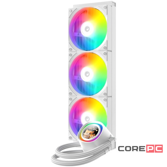 Система жидкостного охлаждения для процессора ID-COOLING FX360 LCD ARGB White