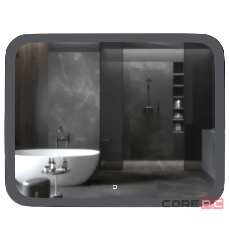 Зеркало MIXLINE Стив 1000х800 (ШВ) сенсорный выключатель, светодиодная подсветка