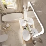 Зеркало MIXLINE Стив 1000х800 (ШВ) сенсорный выключатель, светодиодная подсветка