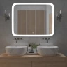 Зеркало MIXLINE Стив 1000х800 (ШВ) сенсорный выключатель, светодиодная подсветка
