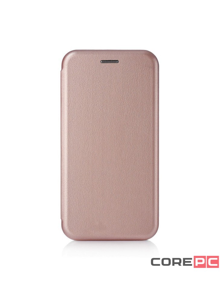 Чехол-книжка Xiaomi redmi 10 4G Fashion Case кожаная боковая розовое золото