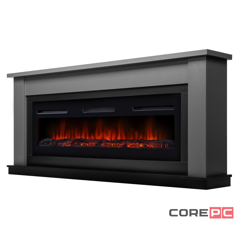 Портал Firelight Canto Long графит, черный