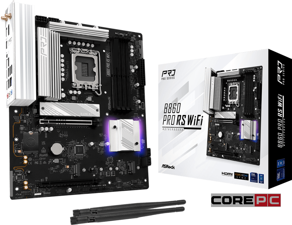 Материнская плата ASRock B860 PRO RS WIFI